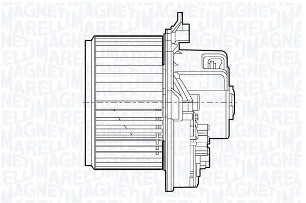 Вентилятор печки 069412649010 Magneti Marelli